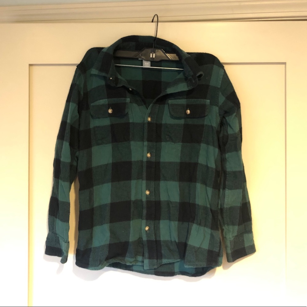 Girls Long Sleeve Flannel